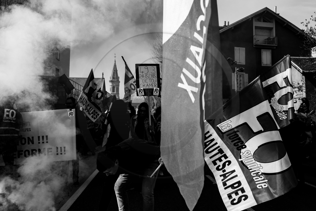 28 mars 2023 : Manifestation contre la réforme des retraites à Gap 28 mars 2023 : Manifestation contre la réforme des retraites à Gap