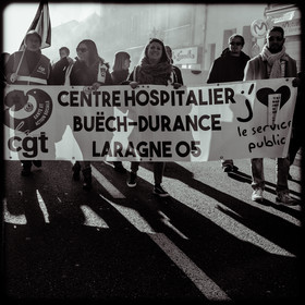 Manifestation à Gap le 09 janvier 2020