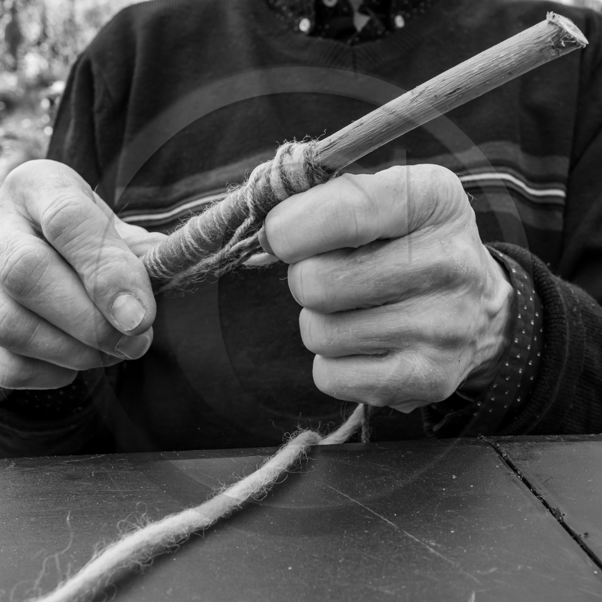 Atelier laine et promenade au jardin
