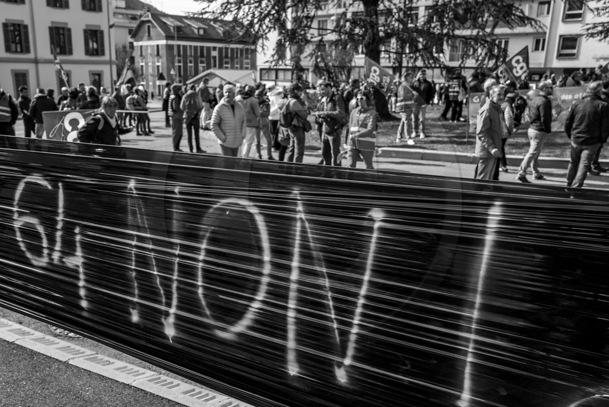 18 mars 2023 : Manifestation contre la réforme des retraites à Gap