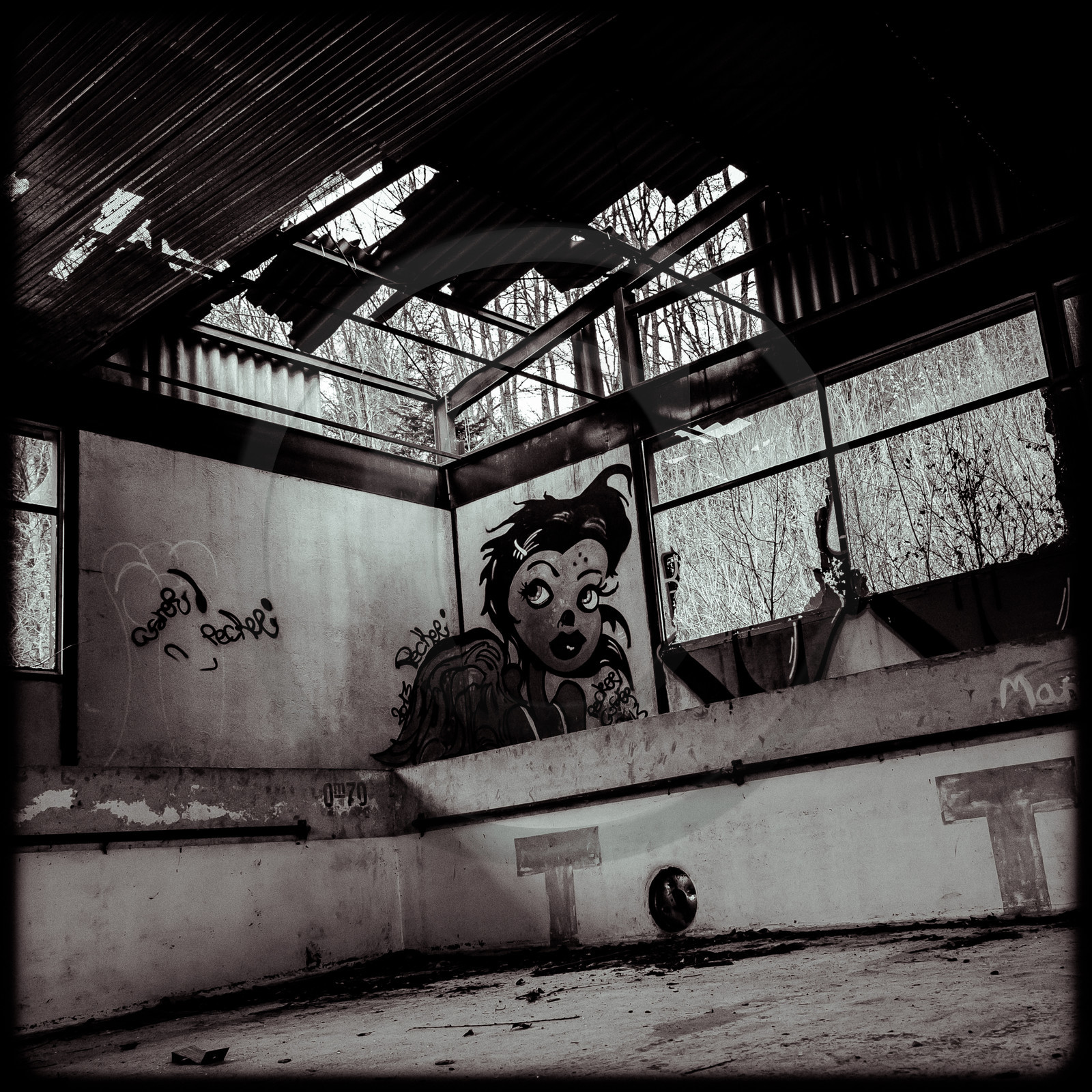 La piscine de Saint-Léger-les-Mélèzes