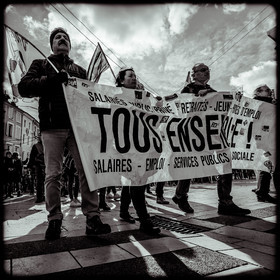 Défense des retraites - Gap - 29 janvier 2020