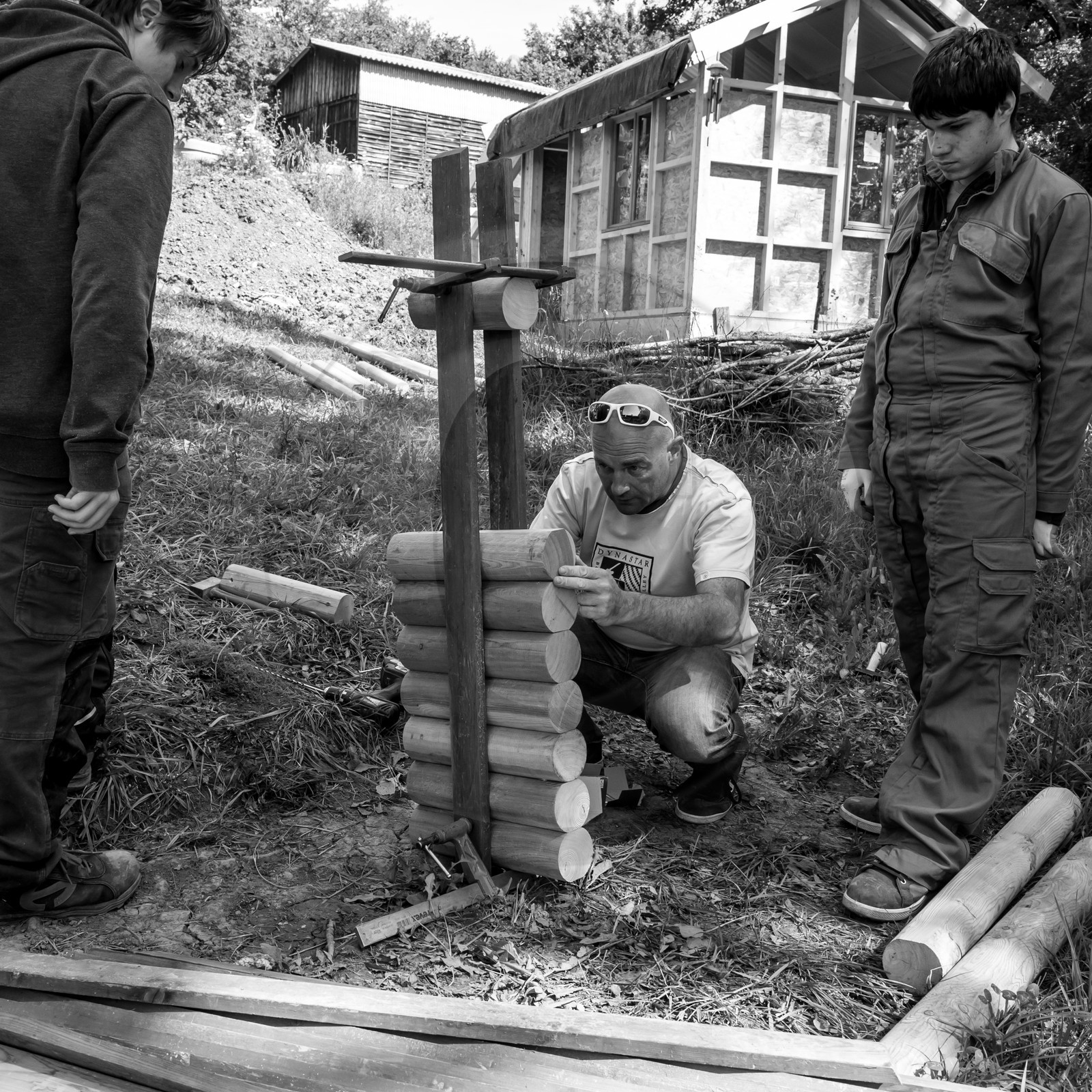 Construction de bacs surélevés Construction de bacs surélevés