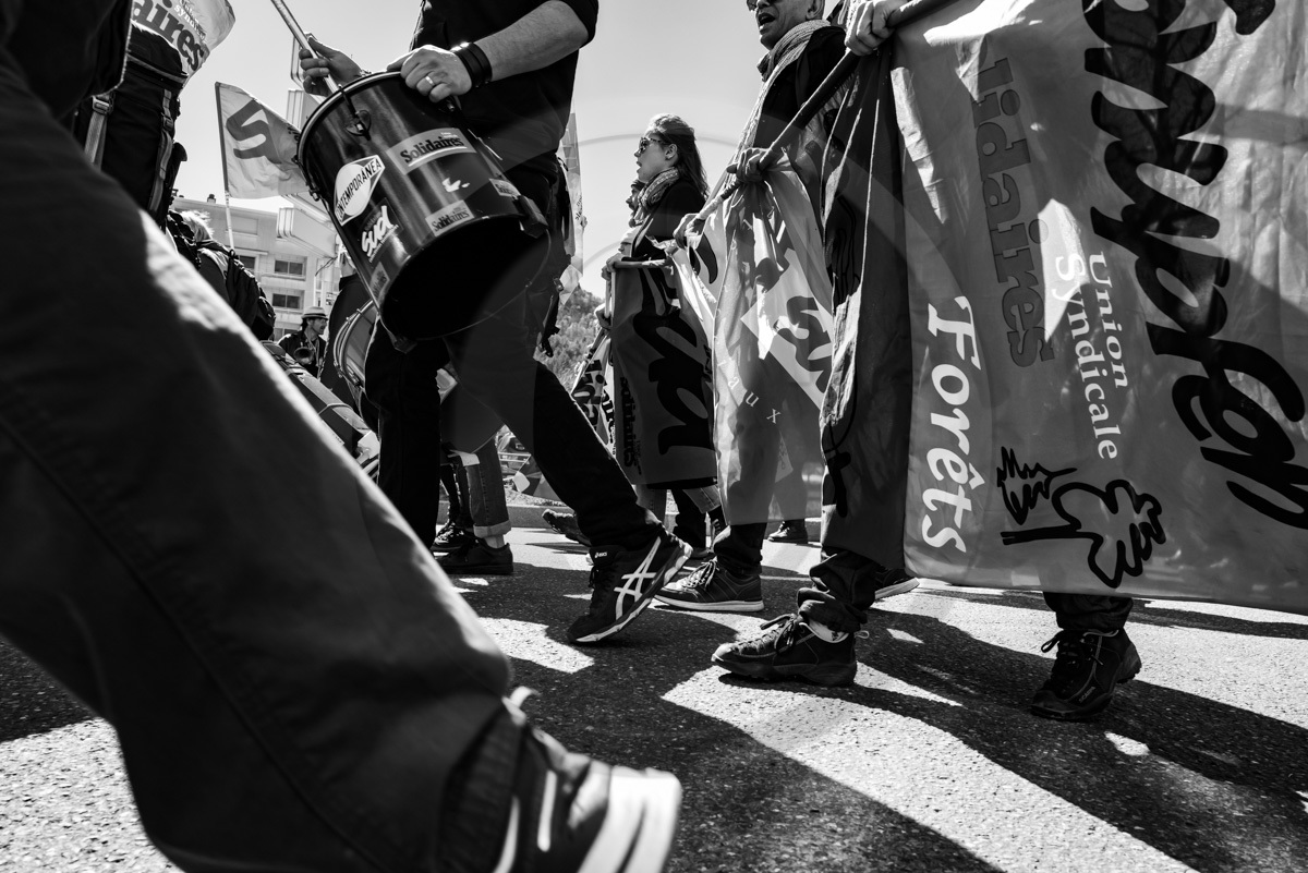 13 avril 2023 : Manifestation contre la réforme des retraites à Gap