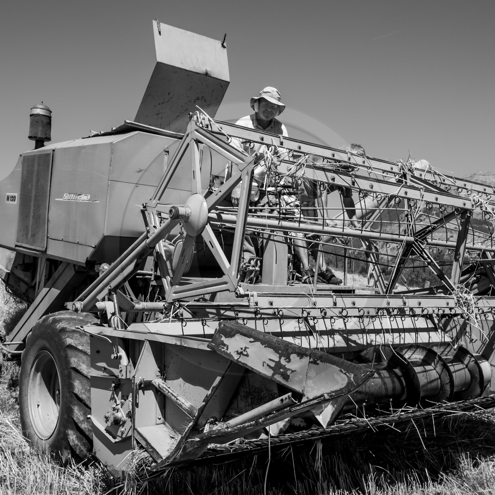 Les moissons dans le Champsaur