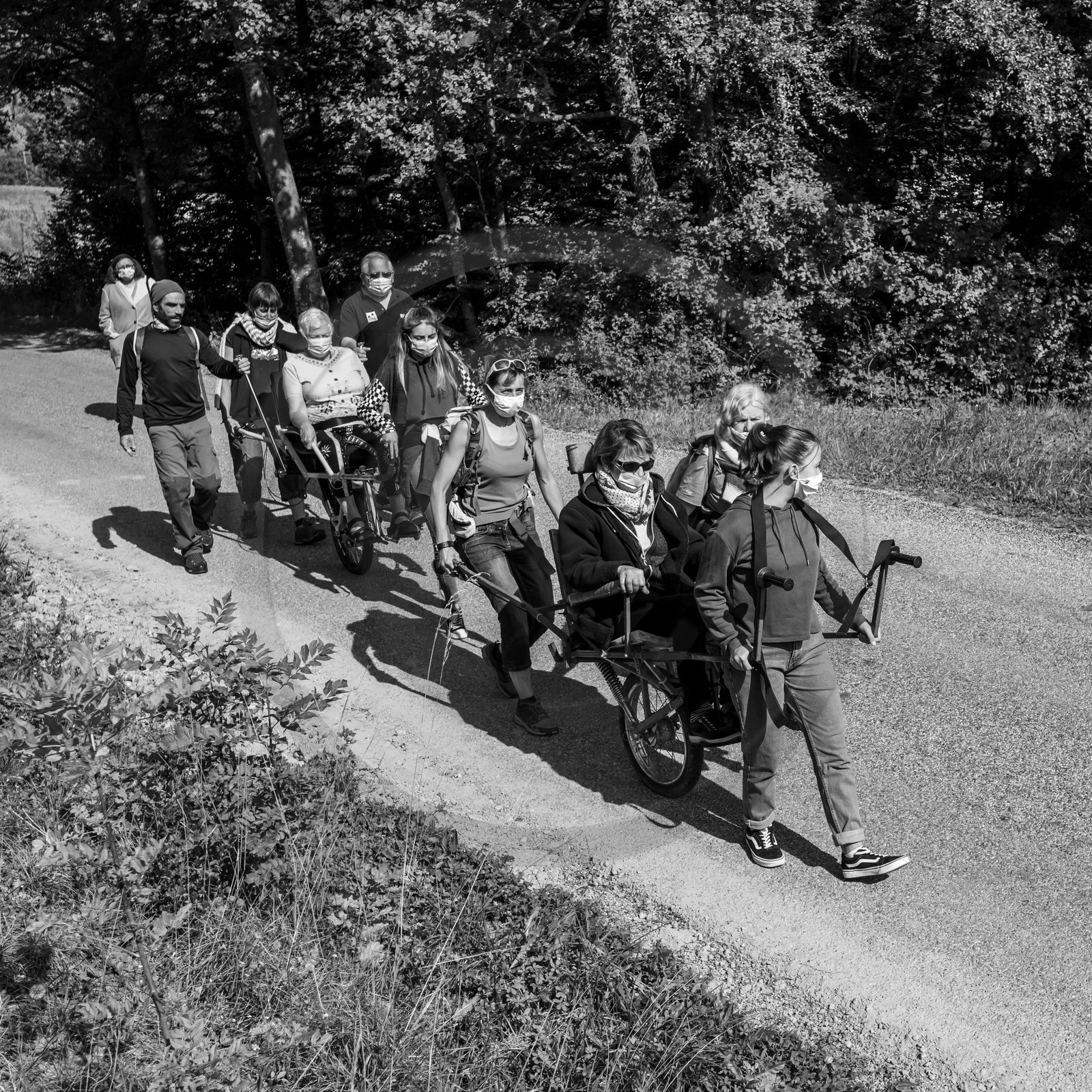 Promenade en joelette