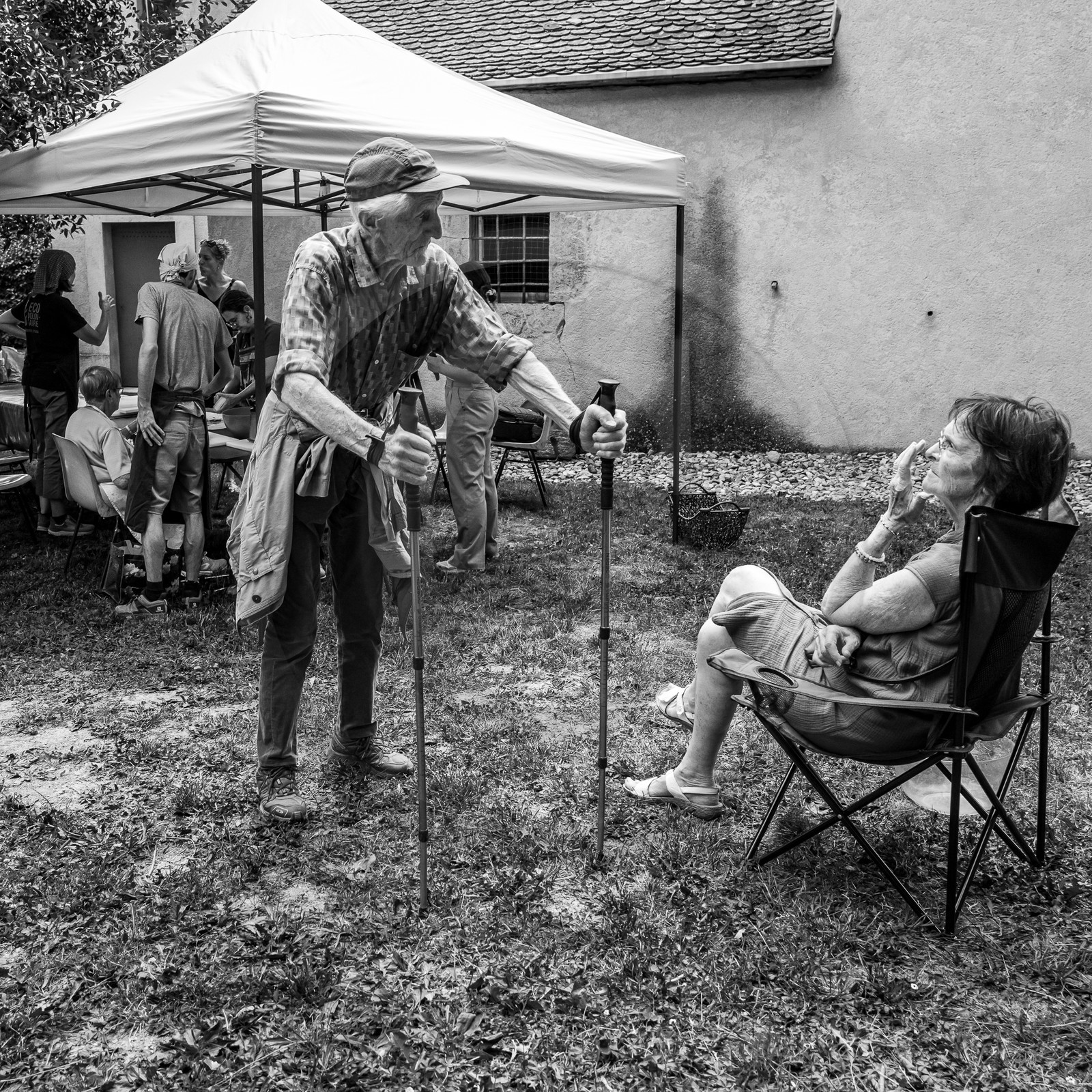 05 juillet 2023 : une cantine et des artistes