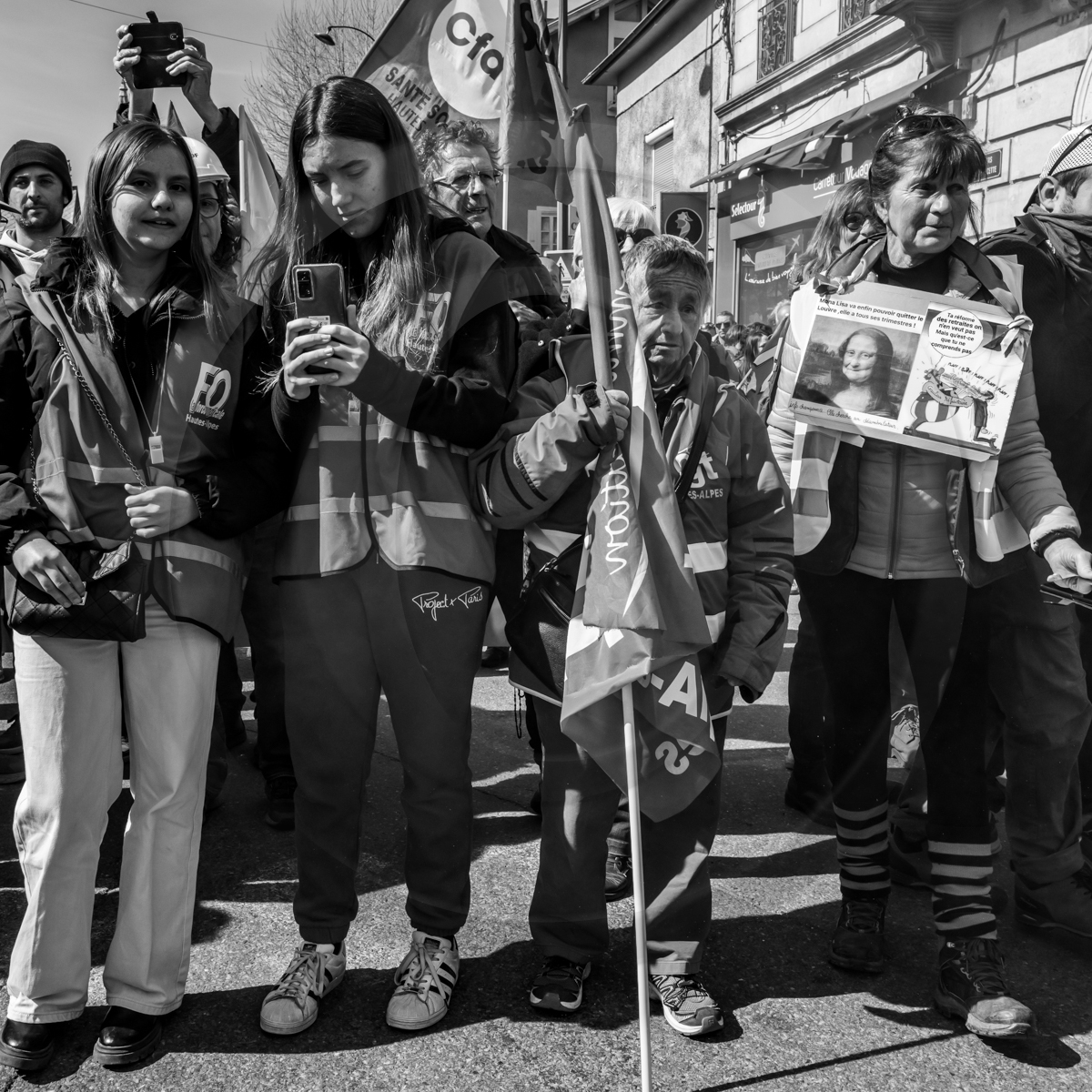 28 mars 2023 : Manifestation contre la réforme des retraites à Gap