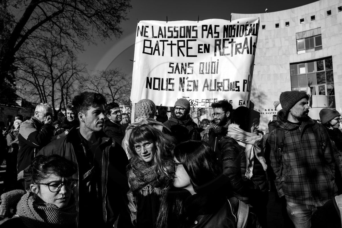 31 janvier 2023 : Manifestation contre la réforme des retraites. Plus de 4000 personnes dans les rues de Gap (Hautes-Alpes). 31 janvier 2023 : Manifestation contre la réforme des retraites. Plus de 4000 personnes dans les rues de Gap (Hautes-Alpes).