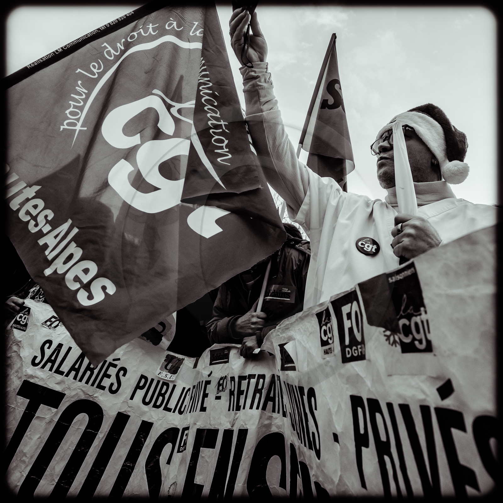 Manifestation à Gap le 17 décembre 2019