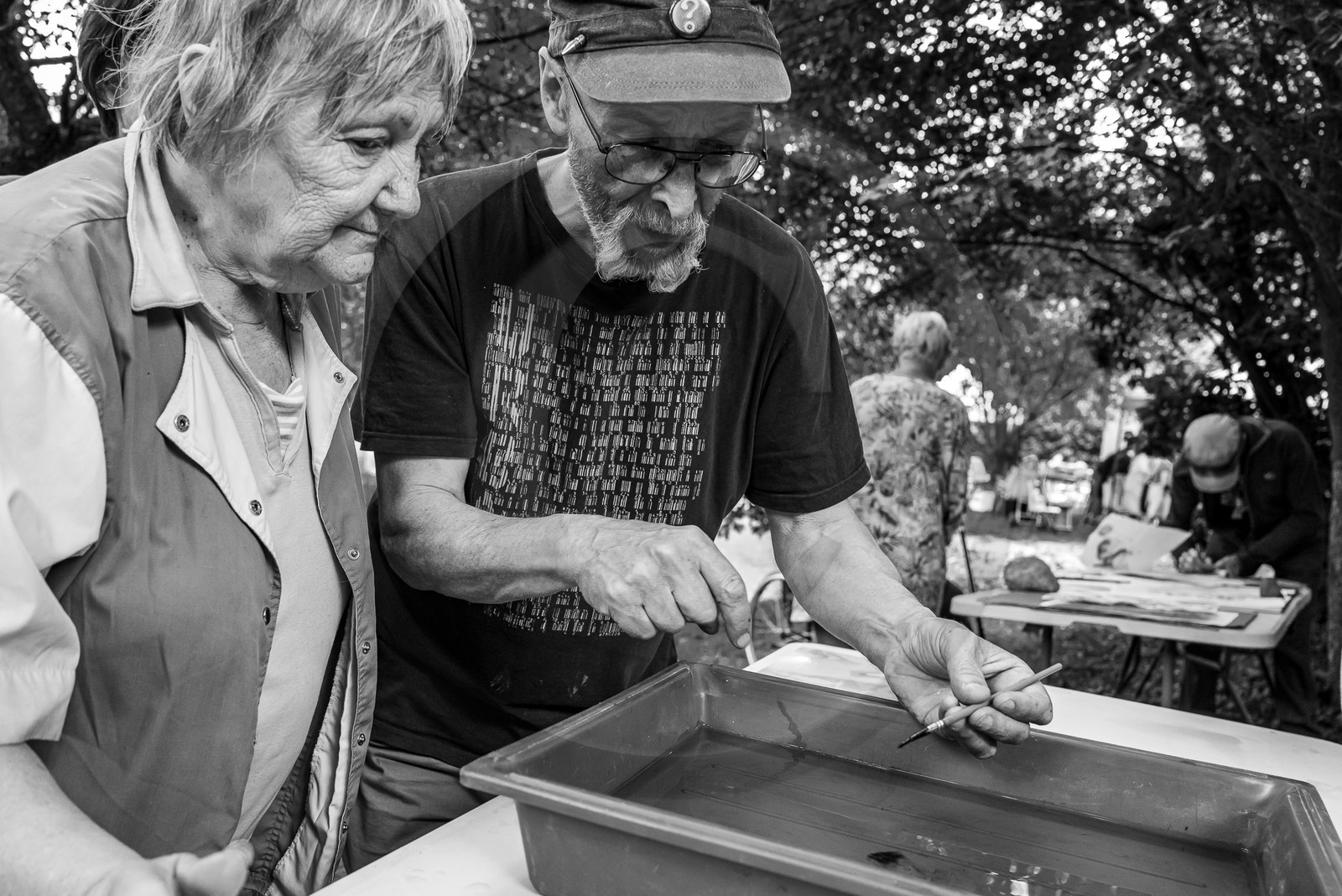 05 juillet 2023 : une cantine et des artistes