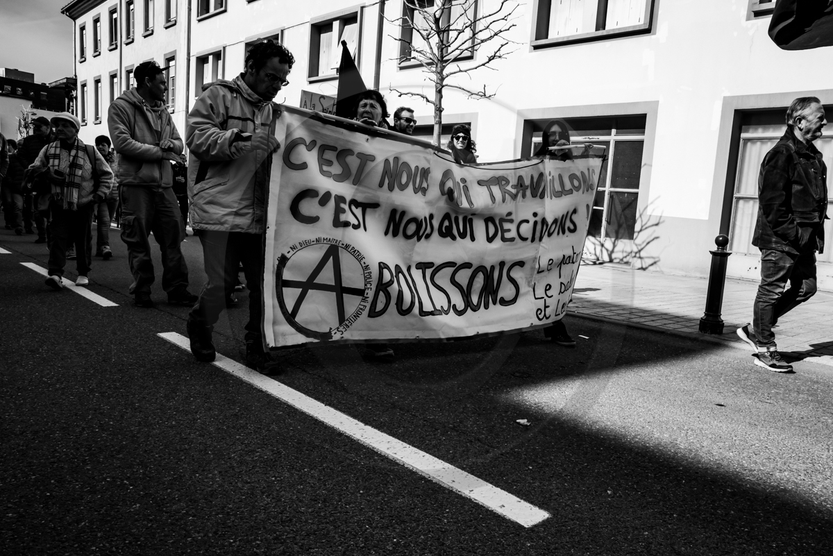 28 mars 2023 : Manifestation contre la réforme des retraites à Gap
