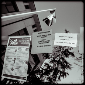 Manifestation à Gap le 09 janvier 2020