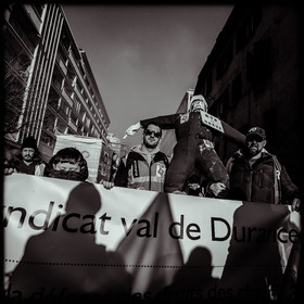 Manifestation à Gap le 09 janvier 2020