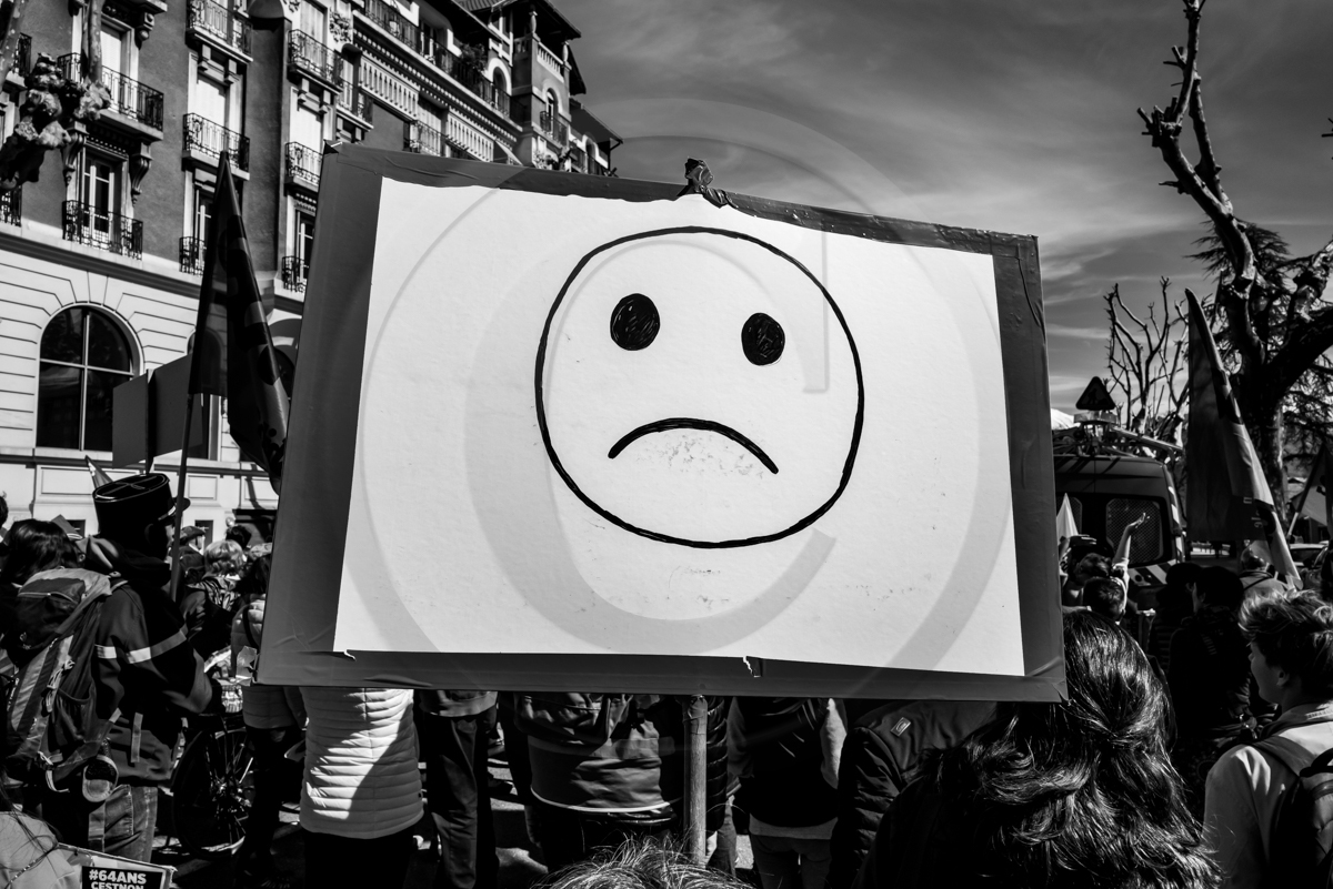 28 mars 2023 : Manifestation contre la réforme des retraites à Gap