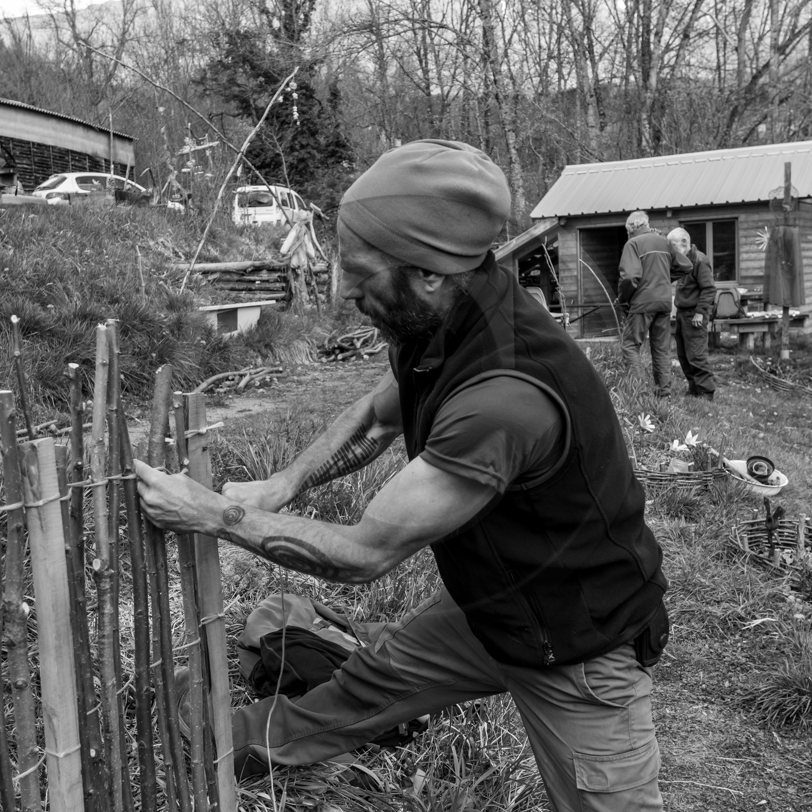 14 avril 2021 : collages, taille, jardinage