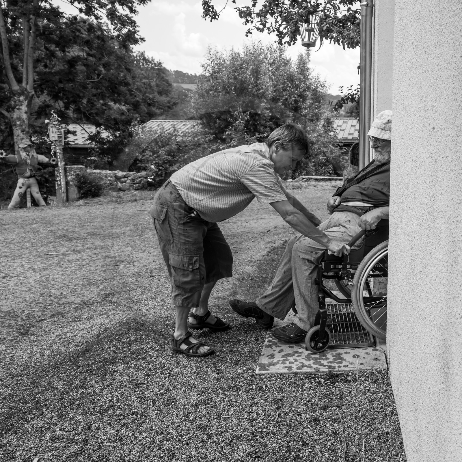 Avec l'école de Saint-Bonnet