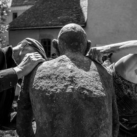 21 aout 2024 : Réalisation de Marcel Joli Coeur, l'homme de l'Ouort avec Barbara Fougnon, artiste plasticienne, et un anniversaire en chansons.