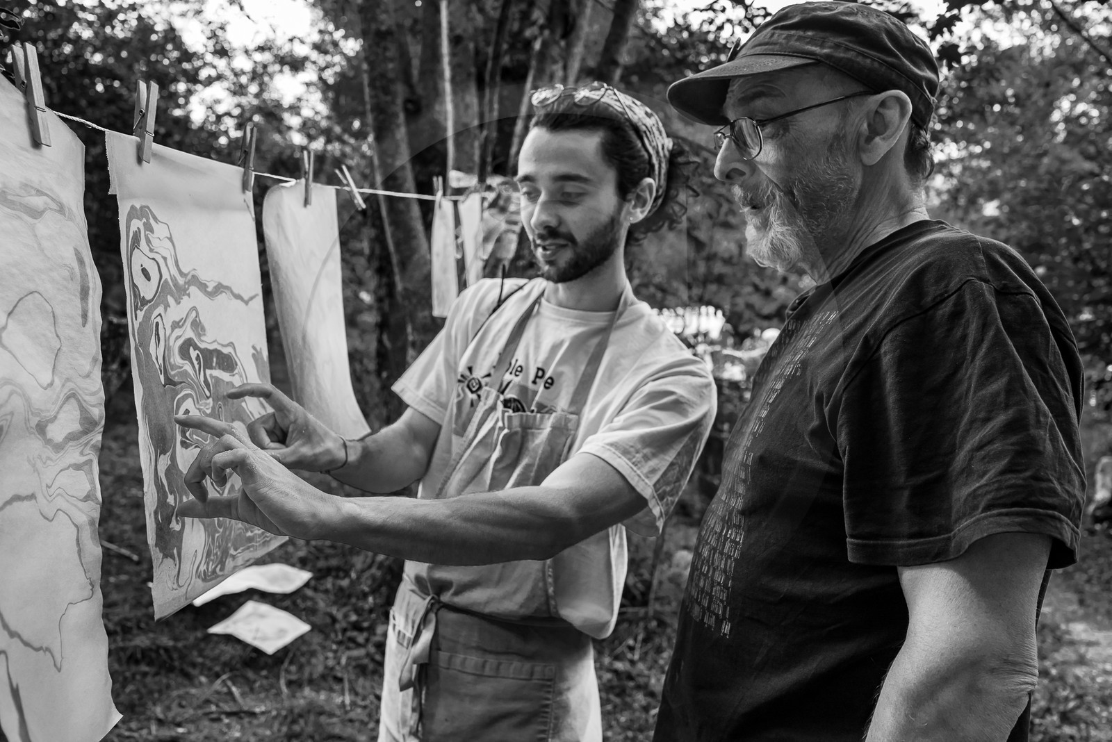 05 juillet 2023 : une cantine et des artistes