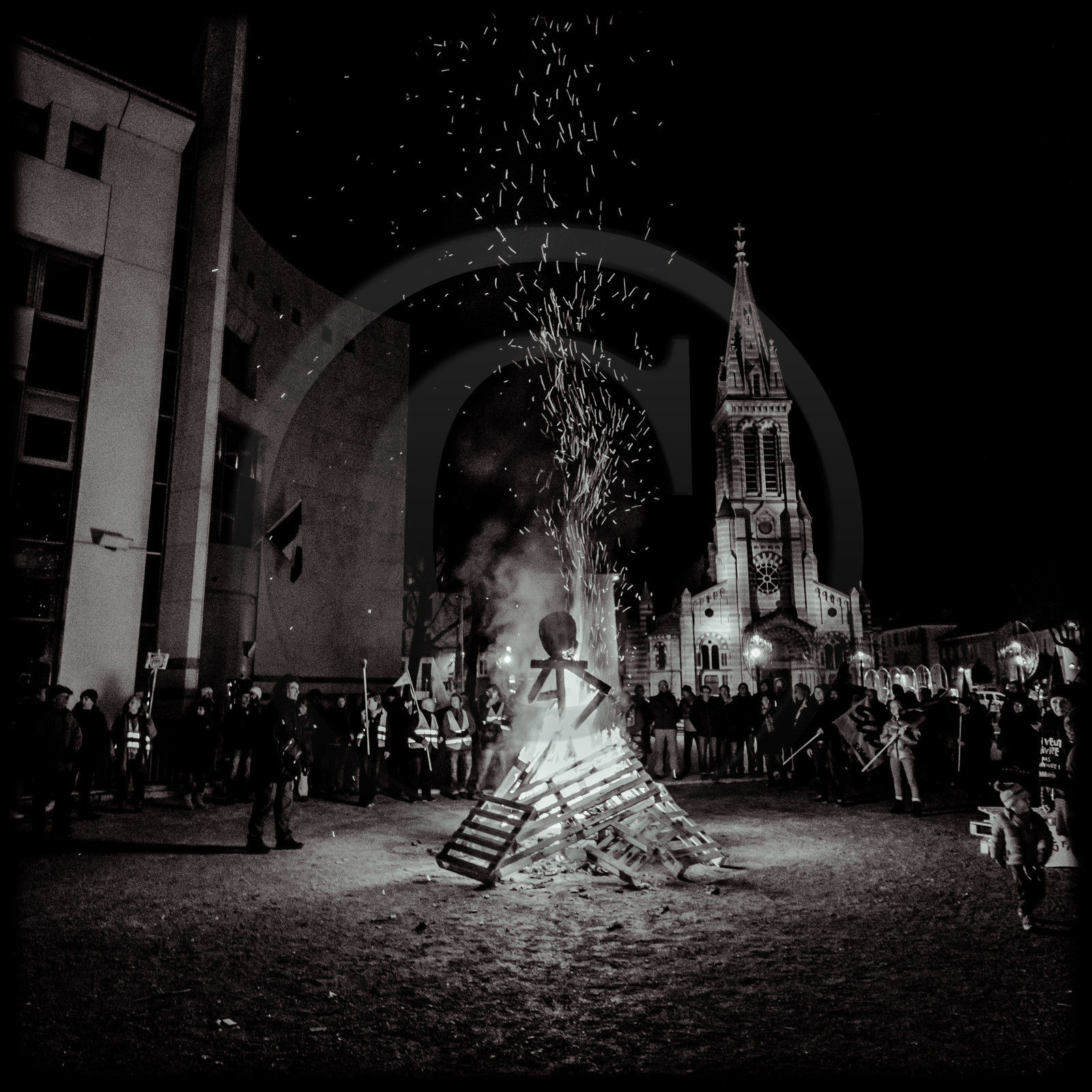 Manifestation pour la défense des retraites - Gap - 30 janvier 2020.