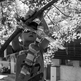 Avec l'école de Saint-Bonnet