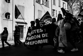 28 mars 2023 : Manifestation contre la réforme des retraites à Gap