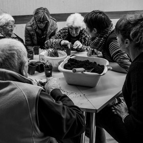 Atelier repiquage de plants de ciboulettes - 05 04 2017