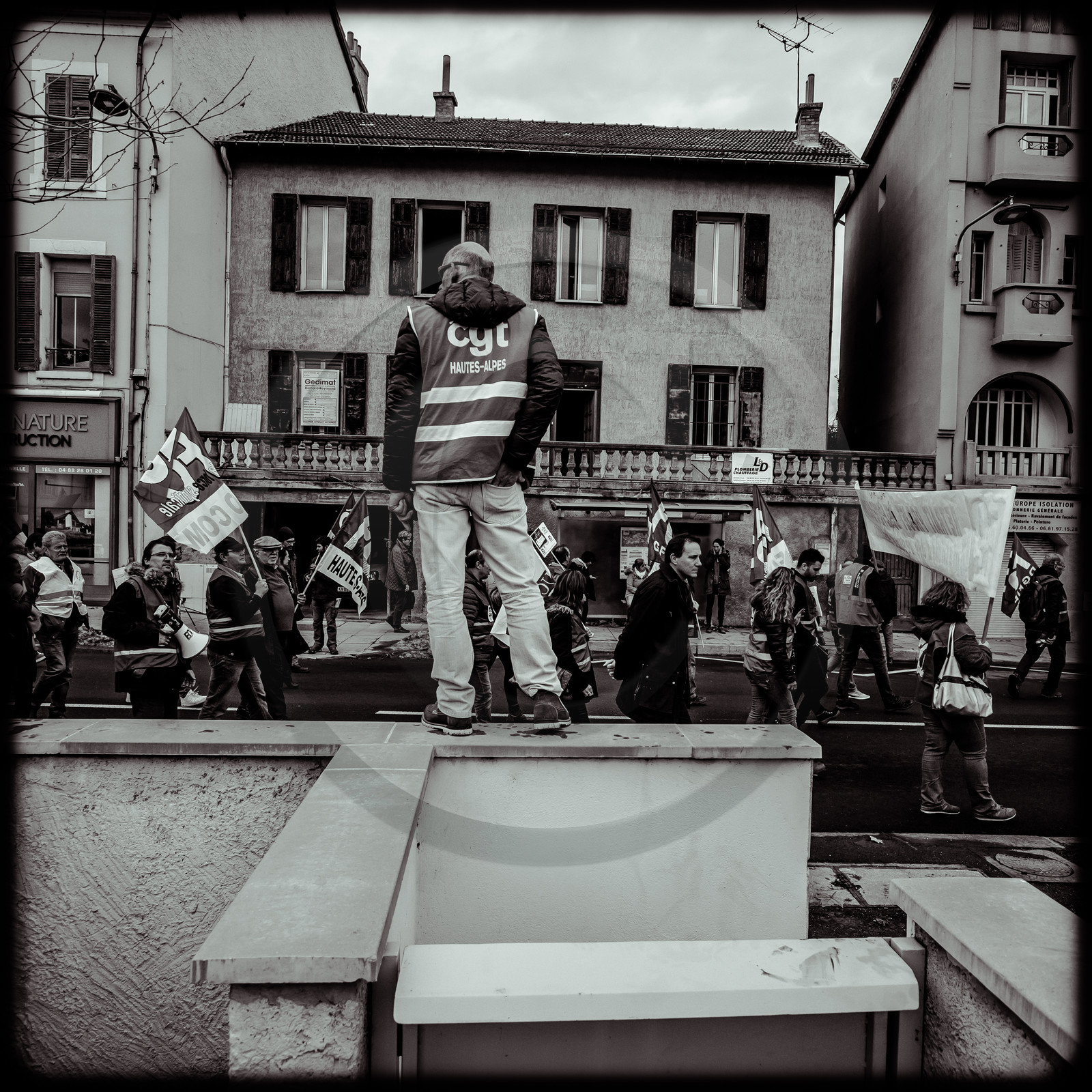 Manifestation à Gap le 17 décembre 2019