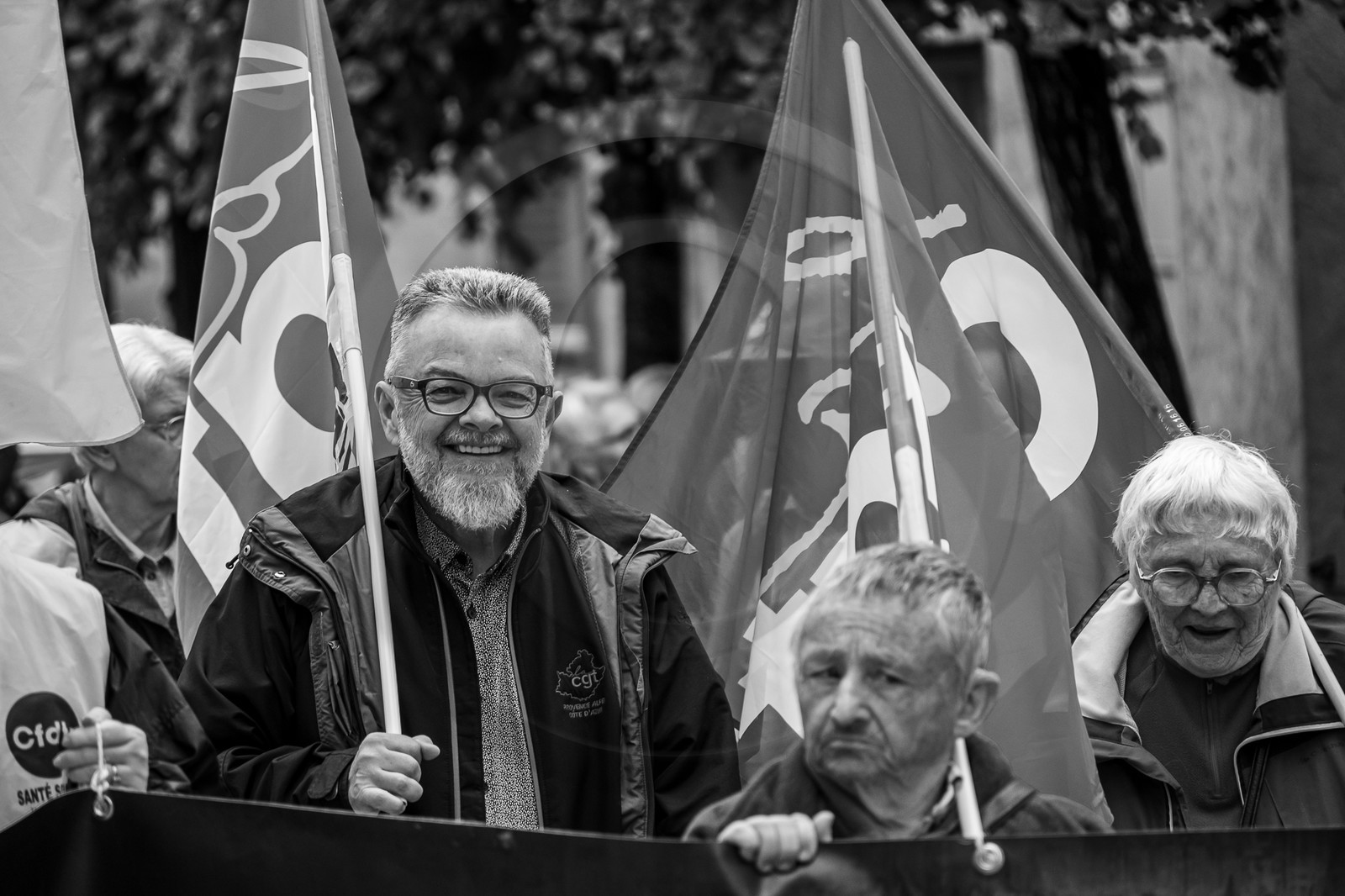 15 juin 2024 - Gap (Hautes-Alpes)- Manifestation contre l'extrême droite