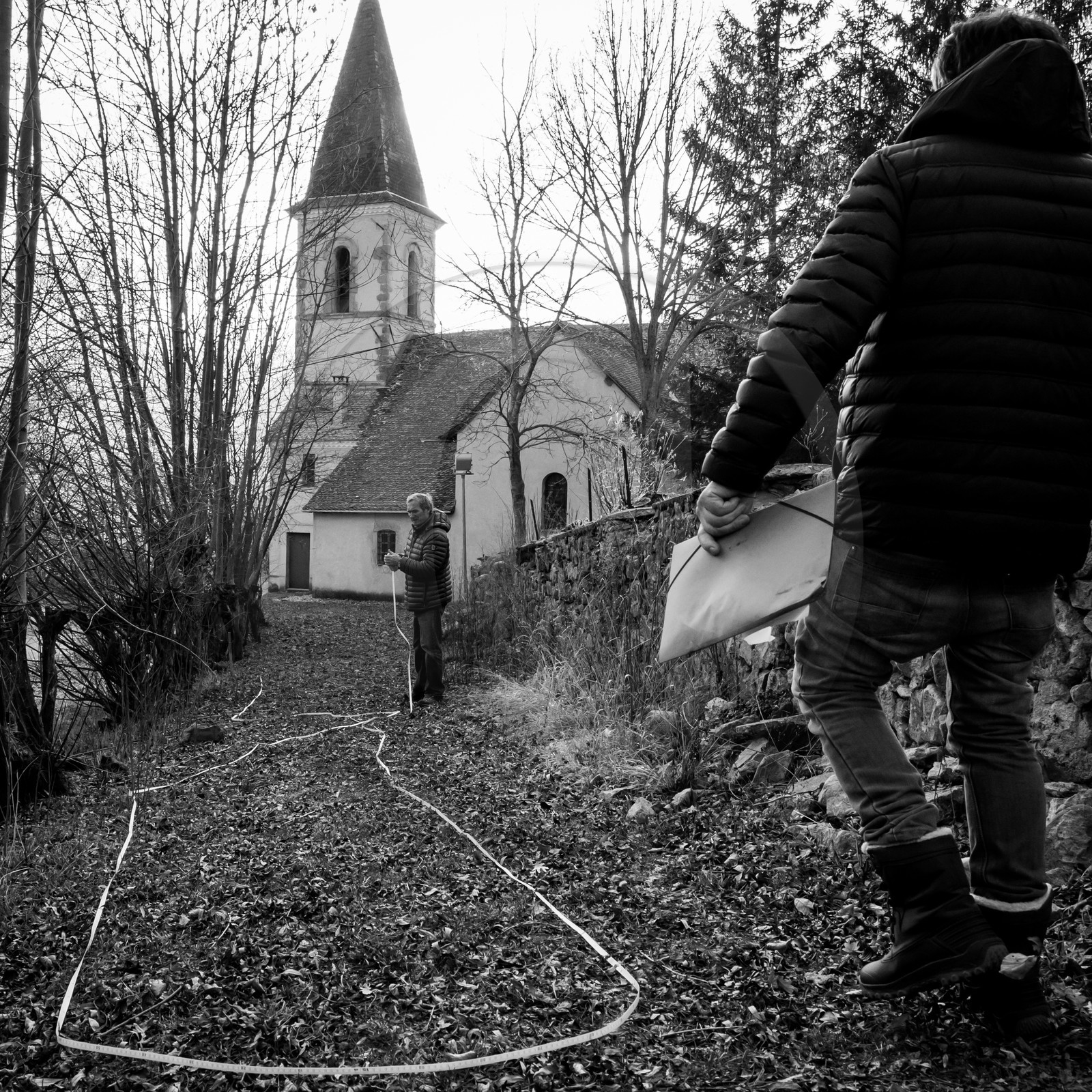 Découverte du jardin le 03 01 2017