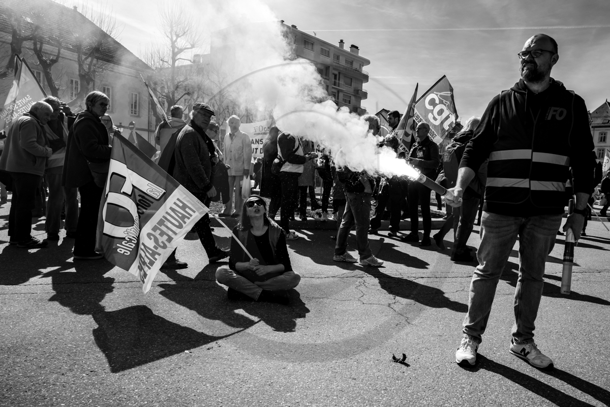 16 mars 2023 : Manifestation contre la réforme des retraites à Gap 16 mars 2023 : Manifestation contre la réforme des retraites à Gap