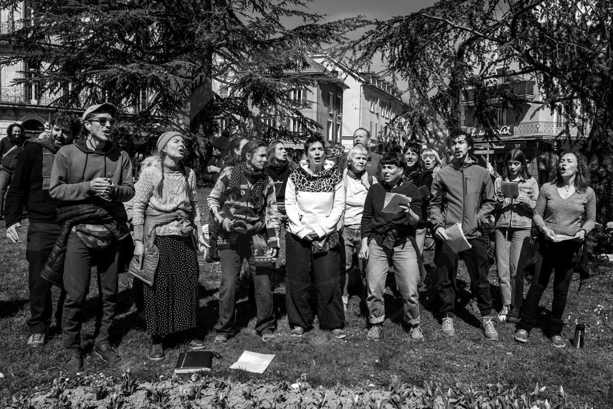 6 avril 2023 : Manifestation contre la réforme des retraites à Gap