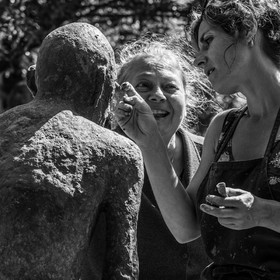 21 aout 2024 : Réalisation de Marcel Joli Coeur, l'homme de l'Ouort avec Barbara Fougnon, artiste plasticienne, et un anniversaire en chansons.