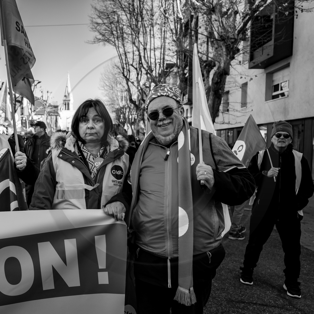 31 janvier 2023 : Manifestation contre la réforme des retraites. Plus de 4000 personnes dans les rues de Gap (Hautes-Alpes). 31 janvier 2023 : Manifestation contre la réforme des retraites. Plus de 4000 personnes dans les rues de Gap (Hautes-Alpes).