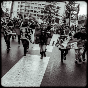 Manifestation à Gap le 17 décembre 2019