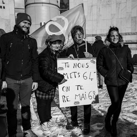 7 février 2023 : Défenses de retraites à Gap