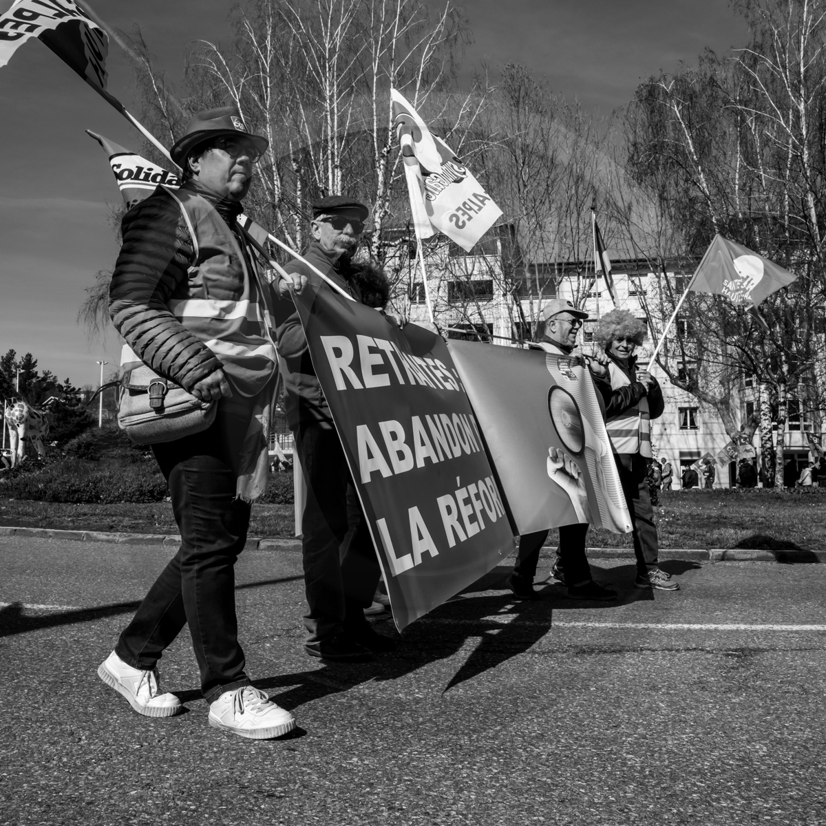 16 mars 2023 : Manifestation contre la réforme des retraites à Gap