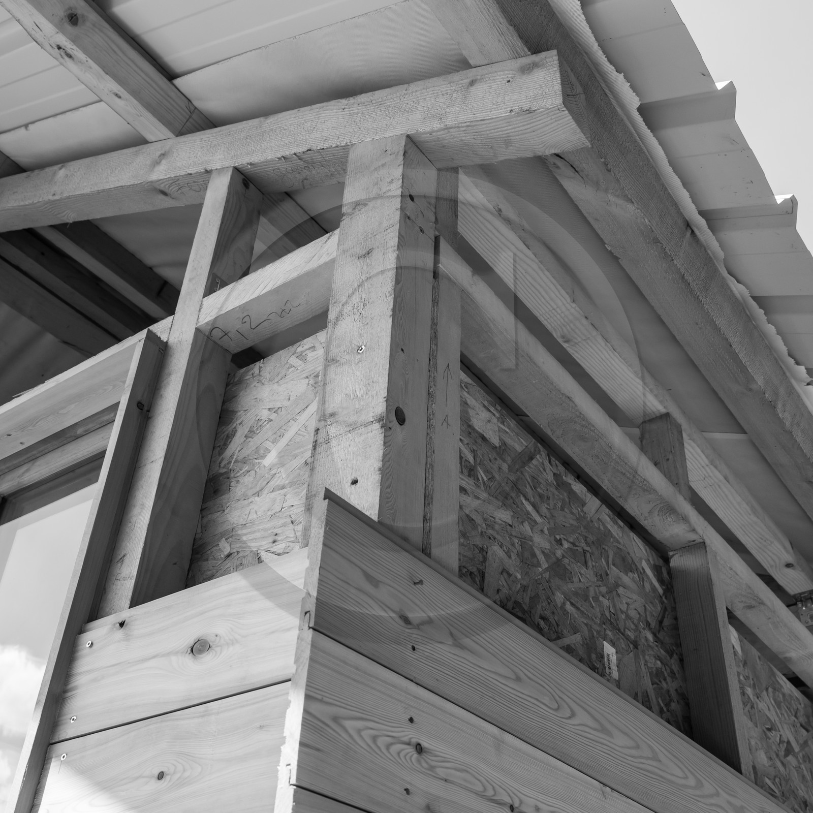 Construction d'une cabane