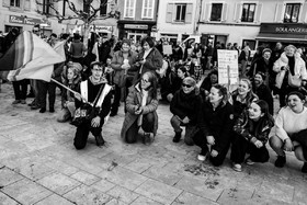 11 février 2023 : Manifestation contre la réforme des retraites à Gap (Hautes-Alpes)