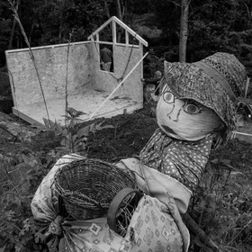 Installation de la cabane