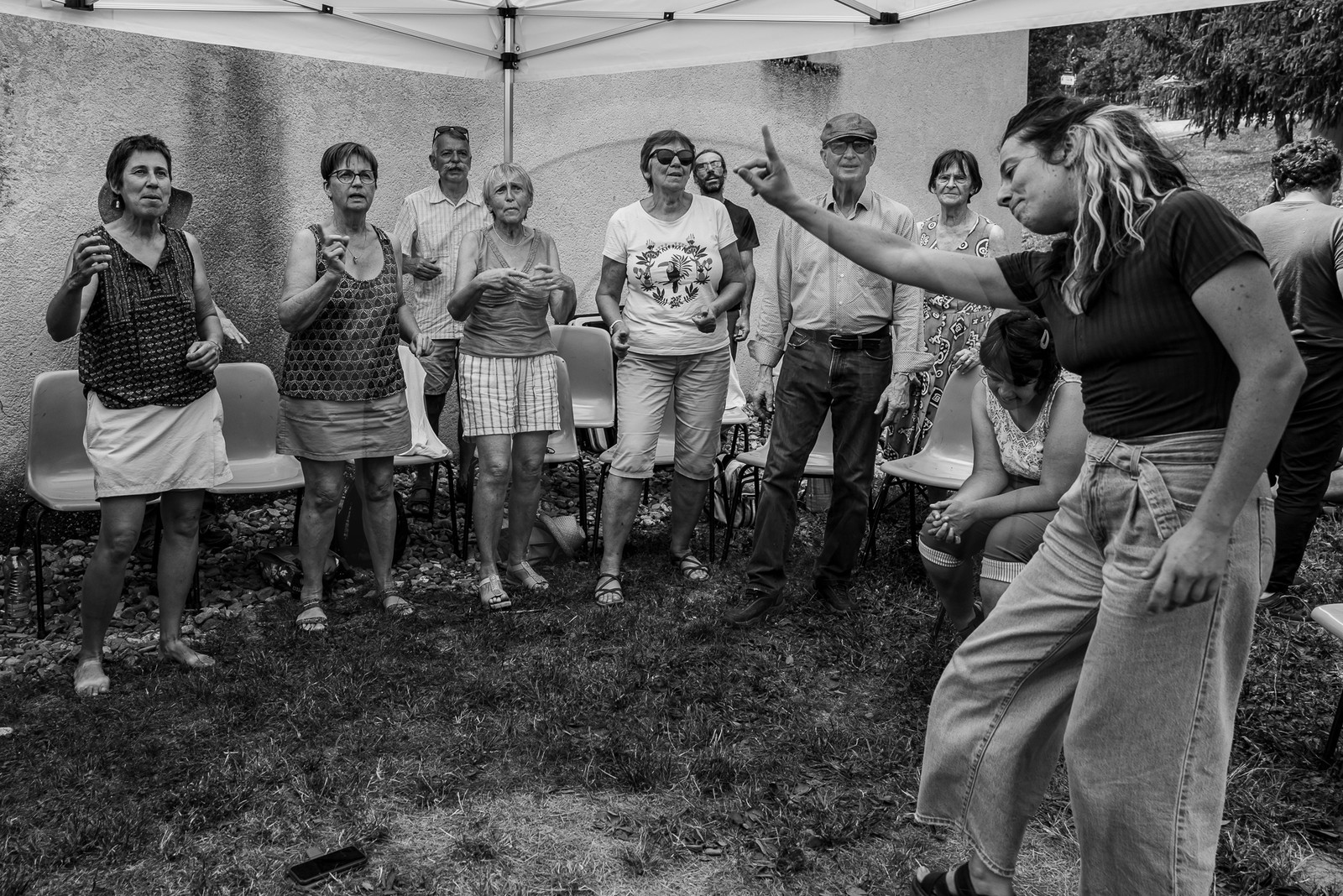 12 juillet 2023 : Une chorale à l'Ouort