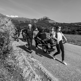 Promenade en joelette
