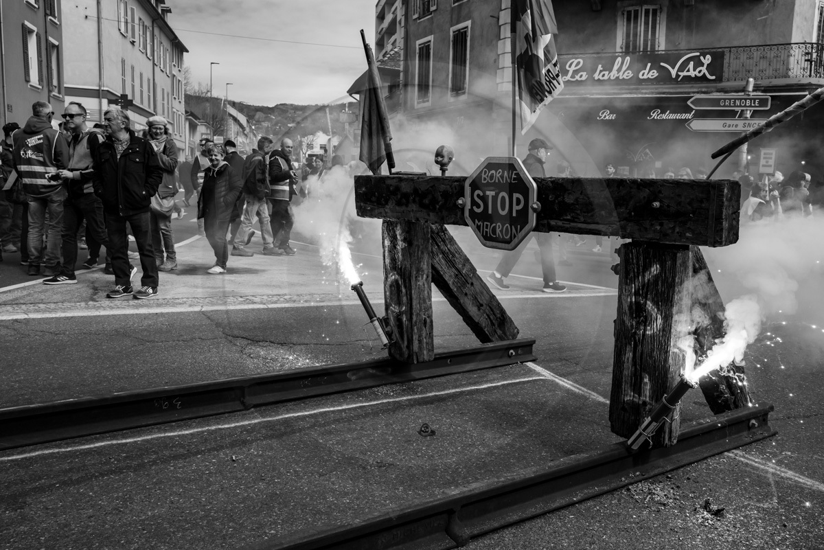 6 avril 2023 : Manifestation contre la réforme des retraites à Gap