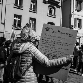 13 avril 2023 : Manifestation contre la réforme des retraites à Gap