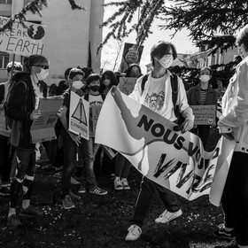 27 mars 2021 : Manifestation des jeunes pour le climat à Gap