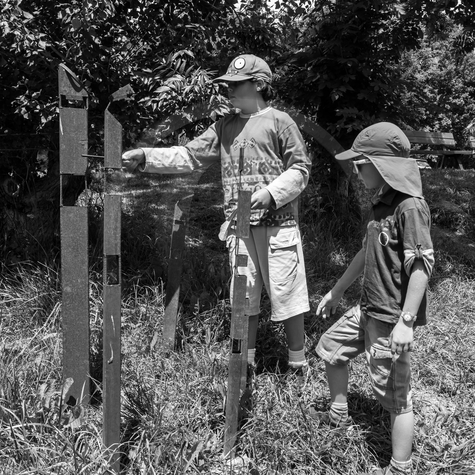 Avec l'école de Saint-Bonnet