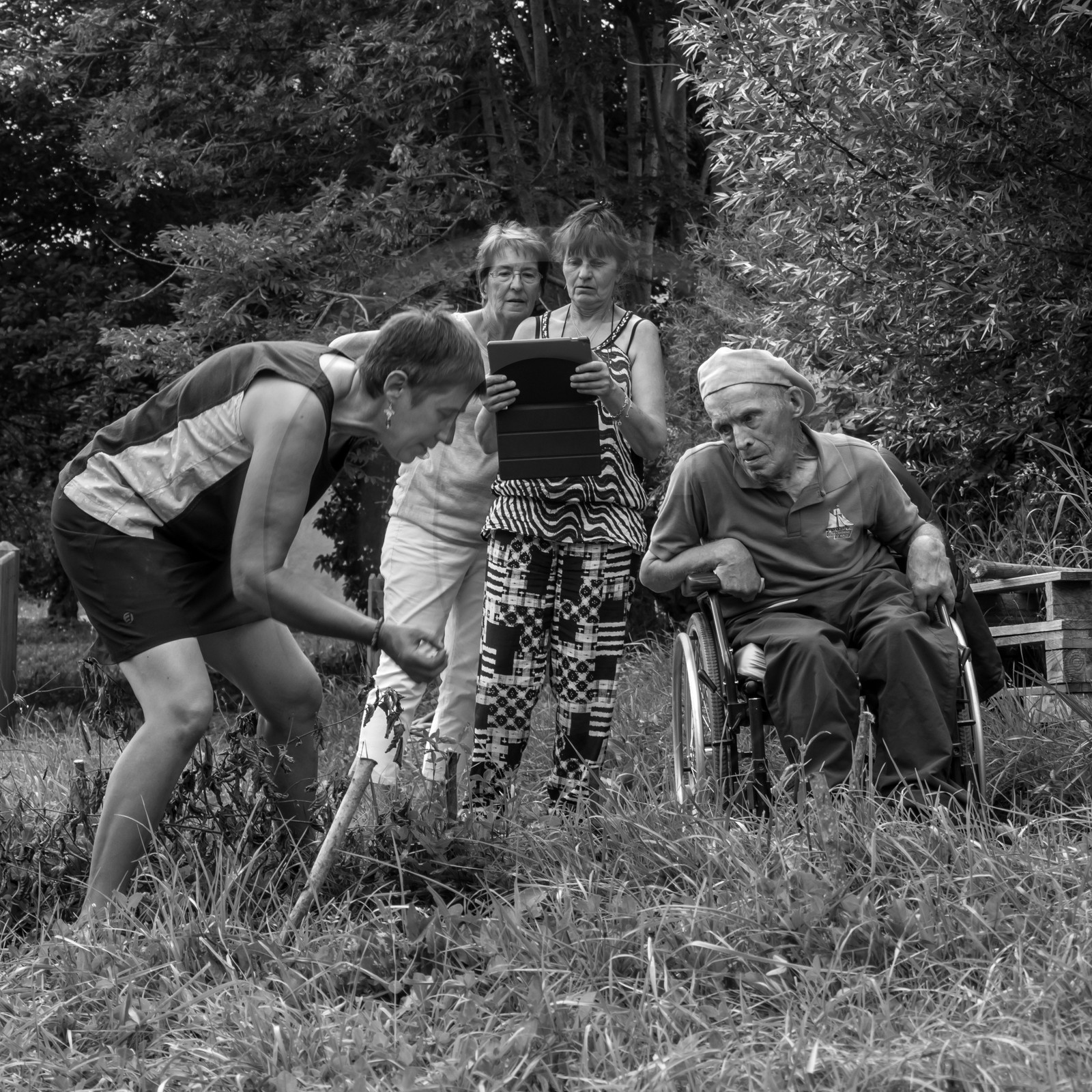 Une après-midi au jardin