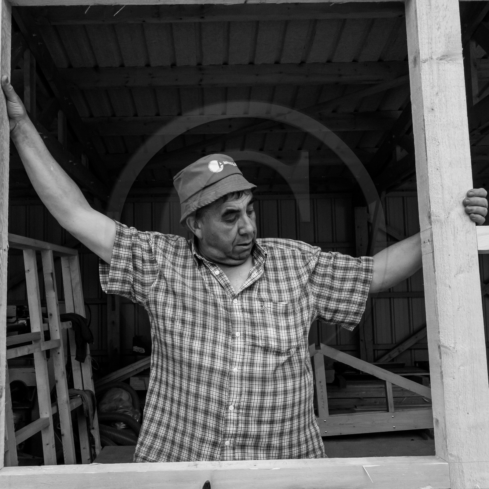 Construction d'une cabane