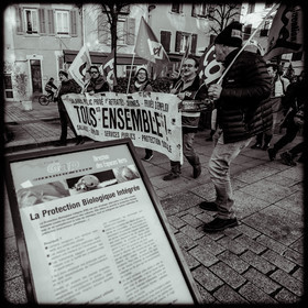 Manifestation à Gap le 14 janvier 2020