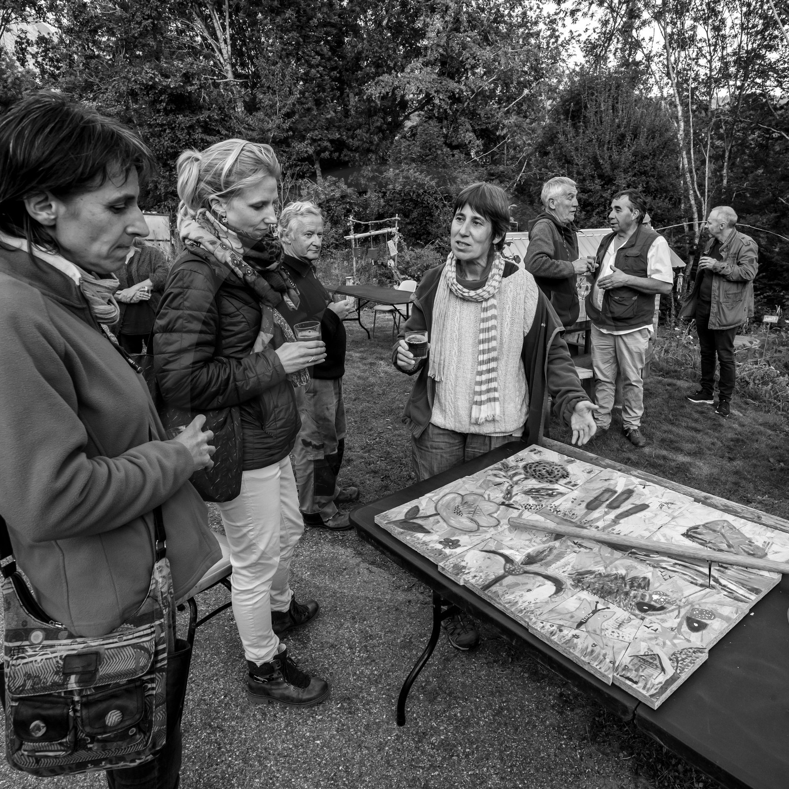 Visite du Conseil Municipal de Saint-Bonnet